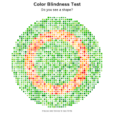 using sas to test for color blindness