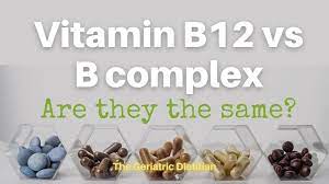 vitamin b12 vs b complex are they the