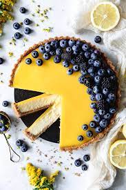 Lemon Curd Cheesecake gambar png