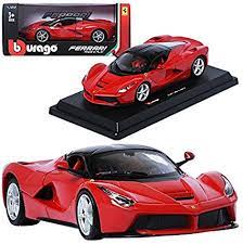 1:24 scale ferrari laferrari from maistotech dramatic styling and outstanding performance are the first things you notice. Amazon Com Burago 1 24 Ferrari Laferrari Red Display Mini Car Miniature Car Toy Toys Games
