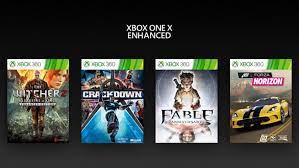 11 xbox 360 games enhanced for xbox one x