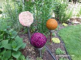 garden art ball idea gallery empress