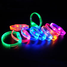 Colorful Rave Creative Glowing Bracelet Blinking Led Flash Bracelet Buy Sound Activated Led Bracelet Led Charm Bracelet Led Flash Bracelet Product