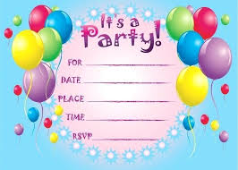 Kids Birthday Party Invitation Card Design Bahiacruiser