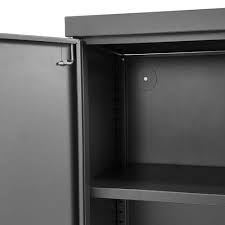Metal Wall Cabinet Black