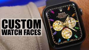 custom apple watch faces rolex casio