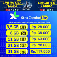 Cara dapat kuota gratis dari pemerintah 35 gb, 42 gb dan 50 gb perbulan. Xl Xtra Combo Lite Unlimited Turbo Shopee Indonesia