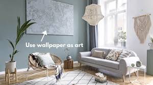 decorate a large living room wall