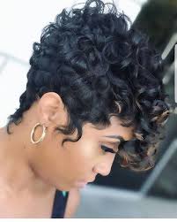 So, we have compiled the latest and best short haircuts that will if you have curly hair, consider yourself lucky as you knock 'em out with these haircuts for that hair type. Curly Pixie Hairstyle Best Short Hairstyles For Black Women 2018 2019 Curly Pixie Hairstyles Cute Hairstyles For Short Hair Short Hair Styles