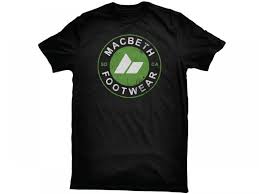 T Shirt Macbeth Circle Grit Black Classic 100 Cotton