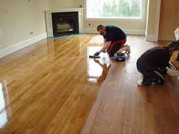 wooden floor polishing service