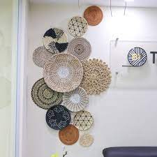 Baskets On Wall Basket Wall Decor
