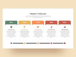 project timeline powerpoint template by
