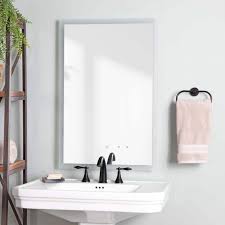 Lennox Lighted Bathroom Mirror With