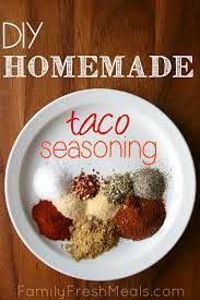 diy homemade taco seasoning family