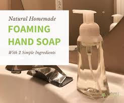 homemade foaming hand soap recipe