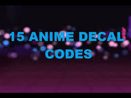 Videos matching i love you roblox id code by billie eilish. Roblox 15 Anime Roblox Decal Codes Youtube