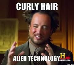 The Woes Of Having Curly Hair via Relatably.com