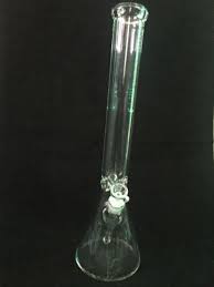 Thick Glass Water Pipe Bong Beaker 18