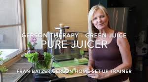 gerson therapy juice recipes