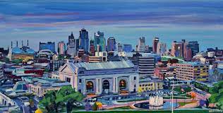 Kansas City Skyline Painting