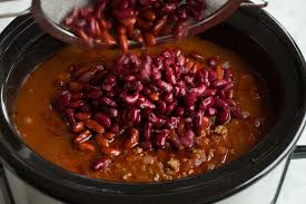 Can each of black beans and kidney beans and add them to the pot along with a 15oz. Slow Cooker Chili Best Chili Ever Cooking Classy