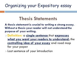 expository essay thesis statement resume medical assistant cover      online creative writing courses for adults  expository essay template pdf