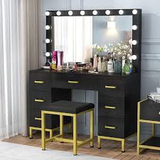 vanity desk modern makeup vanity with