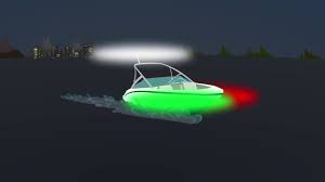 Navigation Lights On A Boat