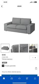 Ikea Kivik Sofa Furniture Home