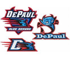 County line quarry & concrete. Depaul Blue Demons Logos Machine Embroidery Design For Instant Download