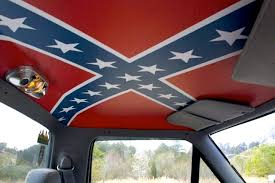 diy confederate flag truck headliners