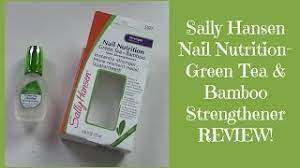 sally hansen nail nutrition green tea