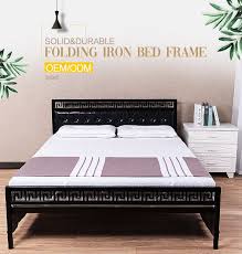 size metal bed frames wrought iron bed