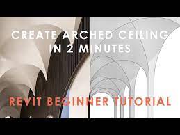revit vaulted ceiling tutorial