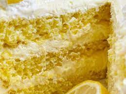 easy lemon cake with lemon pudding