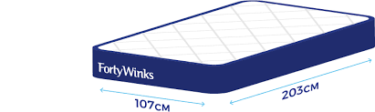 bed size guide help faqs forty winks