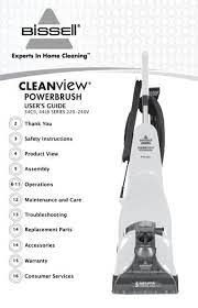 bissell cleanview powerbrush user guide