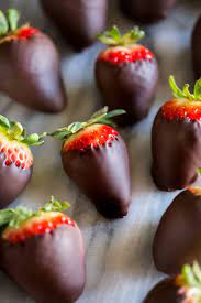 Chocolate Covered Strawberries Recipe gambar png