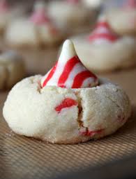 candy cane kiss cookies recipe