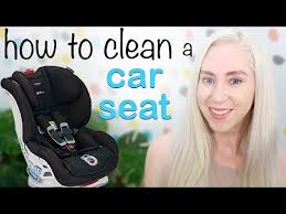 How To Clean An Infant Or Baby Car Seat