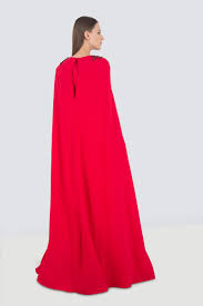 Rent Marchesa Notte Embellished Gown With Cape In Dubai