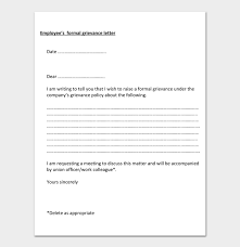 19 free grievance letter templates and
