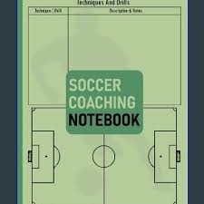 soccer coach training planner and