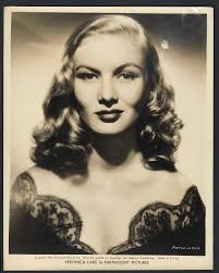 beauty veronica lake actress 1945 vtg