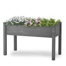 Elevated Wooden Planter Box