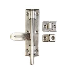 stainless steel slide bolt lock gate