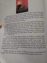 Oleh ibu guru diposting pada 22/01/2021. Kaidah Unsur Kebahasaan Teks Sejarah Dari Novel Pangeran Diponegoro Tolong Dibantu Brainly Co Id