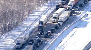 Drivers snowed-in all night as I-95 ...
