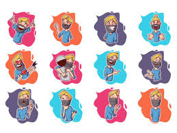 Maybe you would like to learn more about one of these? Punjabi Man Emoji Set By Emoji Expert On Dribbble